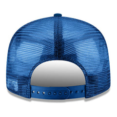 Detroit Pistons Core Logo Meshback 9FIFTY Snapback Hat Blue - NBA