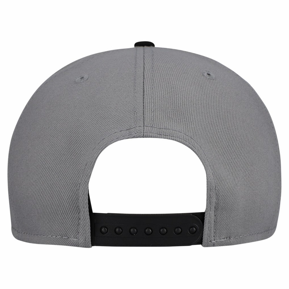 Miami Heat Core Logo Storm Gray Two-Tone 9FIFTY Snapback Hat Gray - NBA
