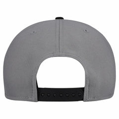 Miami Heat Core Logo Storm Gray Two-Tone 9FIFTY Snapback Hat Gray - NBA