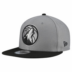 Minnesota Timberwolves Core Logo Storm Gray Two-Tone 9FIFTY Snapback Hat Gray - NBA