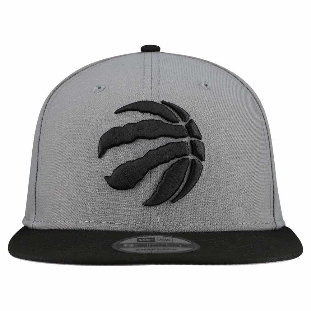 Toronto Raptors Core Logo Storm Gray Two-Tone 9FIFTY Snapback Hat Gray - NBA