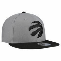 Toronto Raptors Core Logo Storm Gray Two-Tone 9FIFTY Snapback Hat Gray - NBA