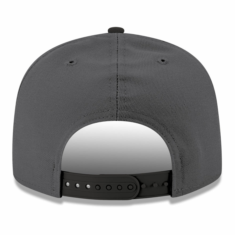 Utah Jazz Logo 2-Tone 9FIFTY Snapback Hat Gray/Black - NBA