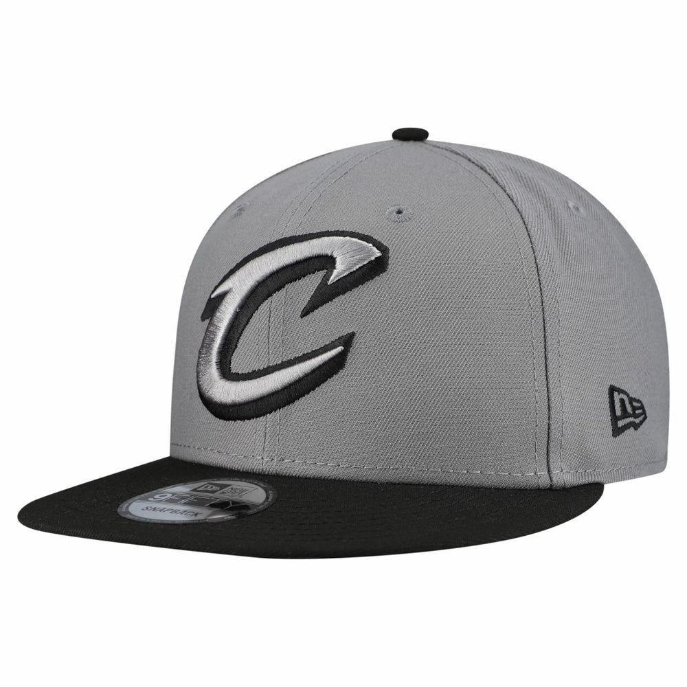 Cleveland Cavaliers Core Logo Storm Gray Two-Tone 9FIFTY Snapback Hat Gray - NBA