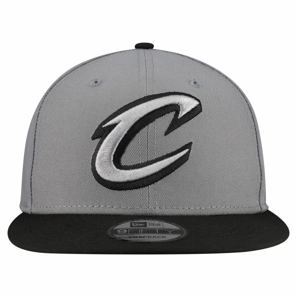 Cleveland Cavaliers Core Logo Storm Gray Two-Tone 9FIFTY Snapback Hat Gray - NBA