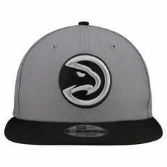 Atlanta Hawks Core Logo Storm Gray Two-Tone 9FIFTY Snapback Hat Gray - NBA