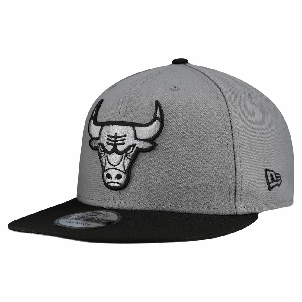 Chicago Bulls Core Logo Storm Gray Two-Tone 9FIFTY Snapback Hat Gray - NBA