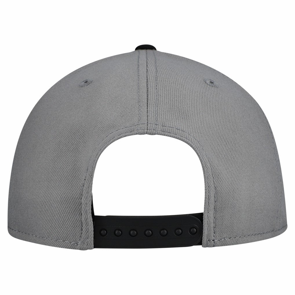 Chicago Bulls Core Logo Storm Gray Two-Tone 9FIFTY Snapback Hat Gray - NBA