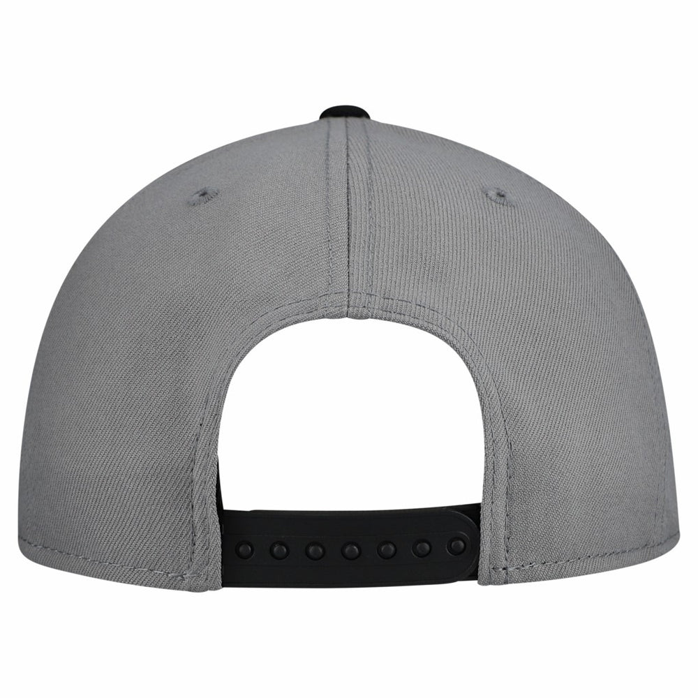 Chicago Bulls Core Logo Storm Gray Two-Tone 9FIFTY Snapback Hat Gray - NBA