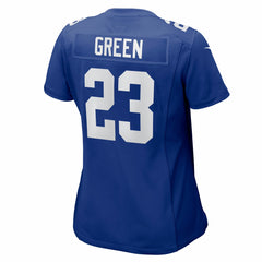 Art Green New York Giants Women's Team Game Jersey Royal | Nike for Sale