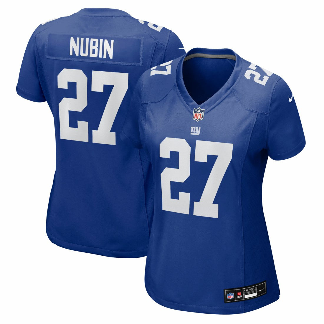 Tyler Nubin New York Giants Women's Team Game Jersey Royal | Nike for Sale