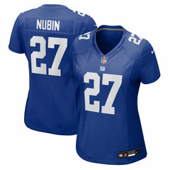 Tyler Nubin New York Giants Women's Team Game Jersey Royal | Nike for Sale