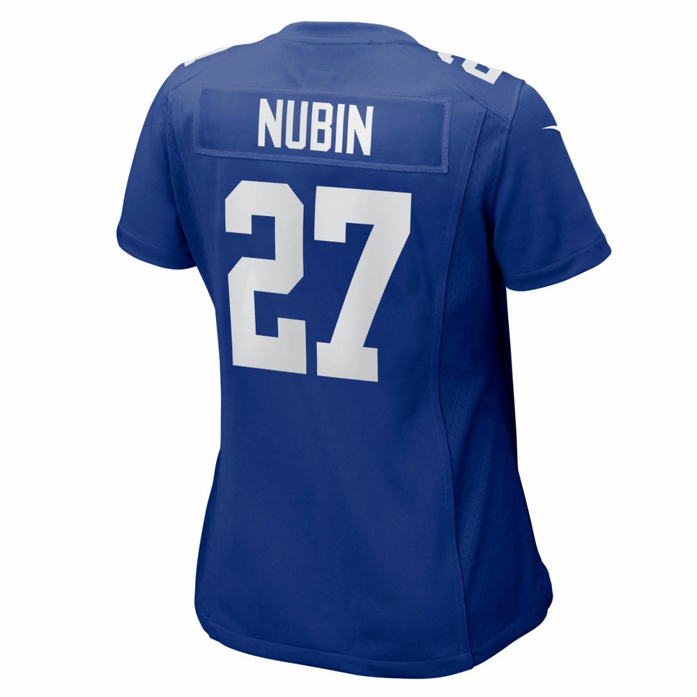 Tyler Nubin New York Giants Women's Team Game Jersey Royal | Nike for Sale