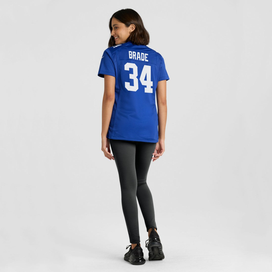 Beau Brade New York Giants Women's Team Game Jersey Royal | Nike for Sale