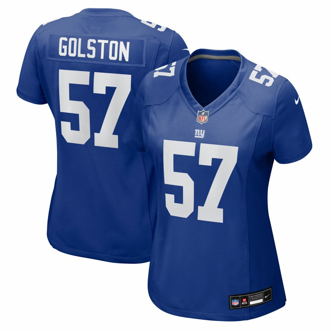 Chauncey Golston New York Giants Women's Team Game Jersey Royal | Nike for Sale
