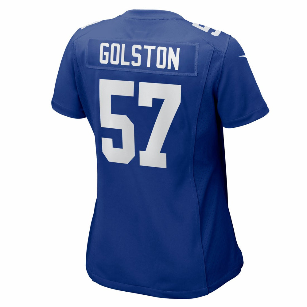 Chauncey Golston New York Giants Women's Team Game Jersey Royal | Nike for Sale