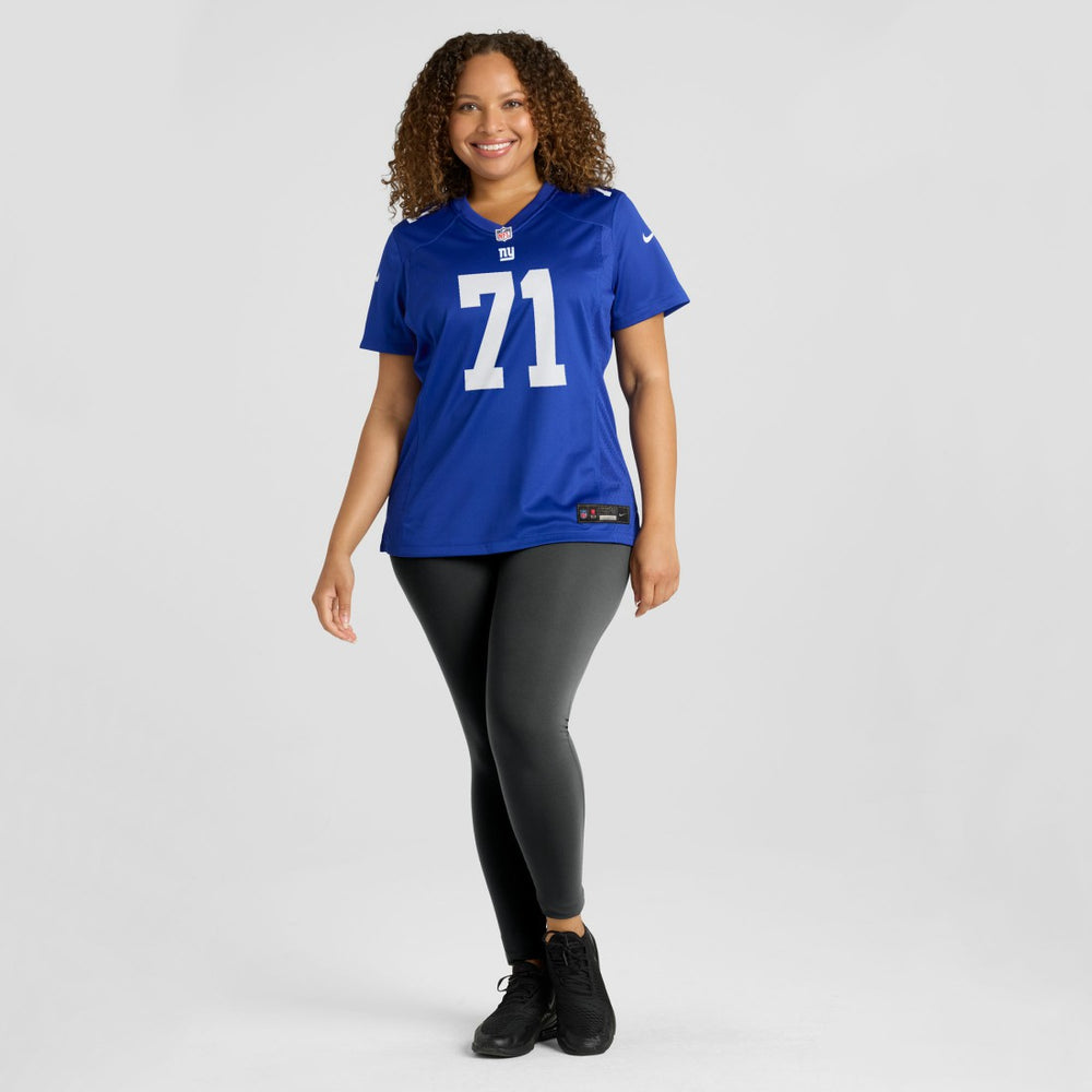 Marcus Mbow New York Giants Women's Team Game Jersey Royal | Nike for Sale