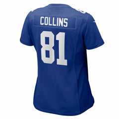 Beaux Collins New York Giants Women's Team Game Jersey Royal | Nike for Sale