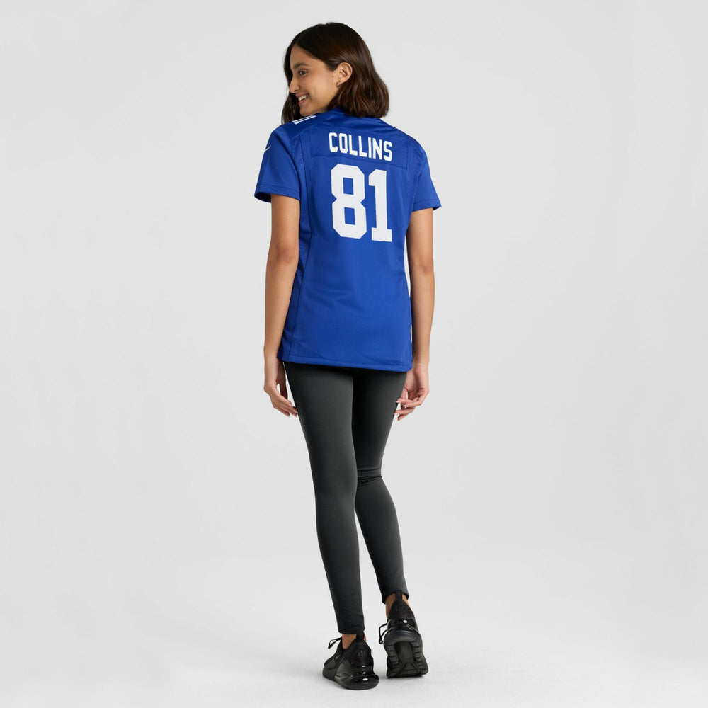 Beaux Collins New York Giants Women's Team Game Jersey Royal | Nike for Sale