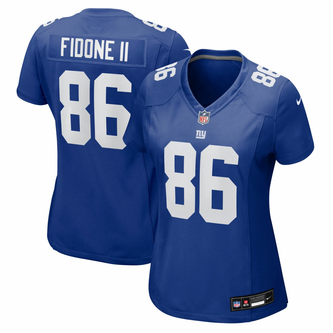 Thomas Fidone II New York Giants Women's Team Game Jersey Royal | Nike for Sale