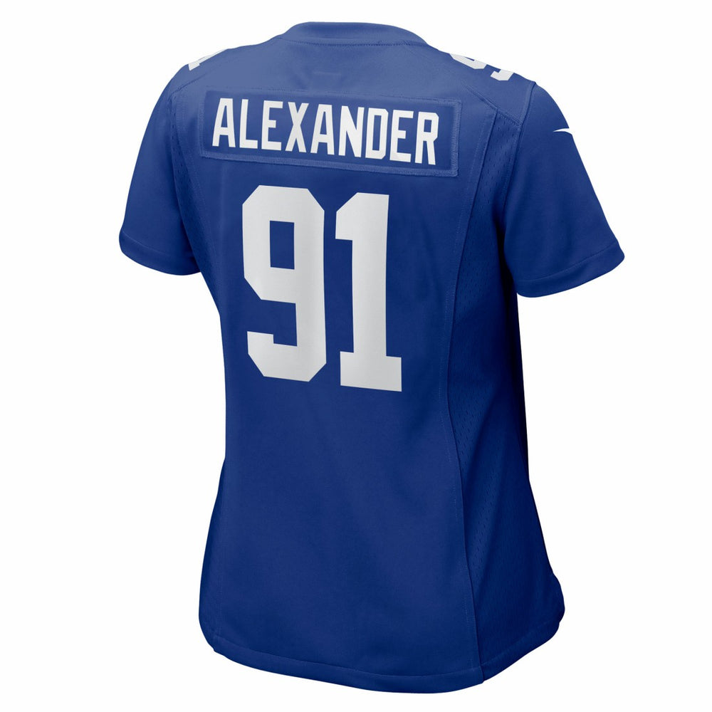 Darius Alexander New York Giants Women's Team Game Jersey Royal | Nike for Sale