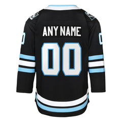 Utah Mammoth Youth Home Premier Custom Jersey - Black - NHL