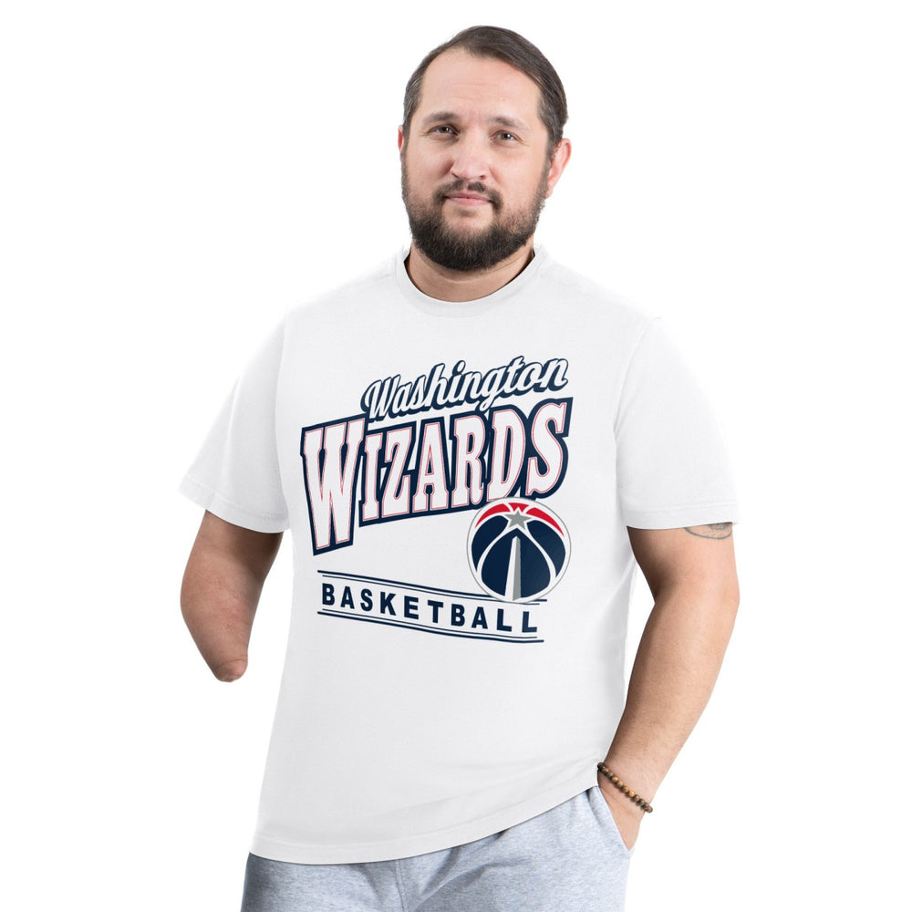 Washington Wizards G-III Sports by Carl Banks Adaptive Headliner T-Shirt White - NBA