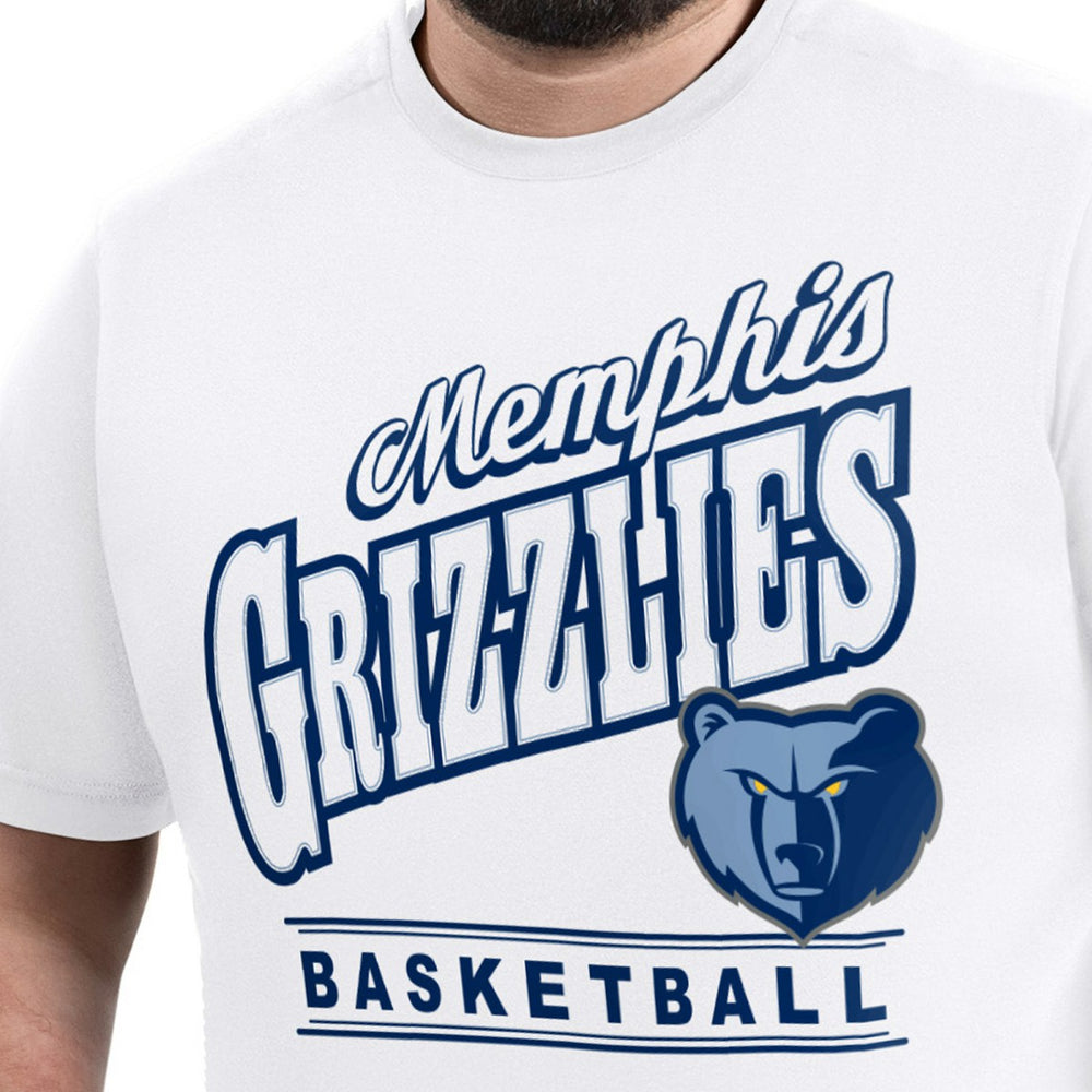 Memphis Grizzlies G-III Sports by Carl Banks Adaptive Headliner T-Shirt White - NBA