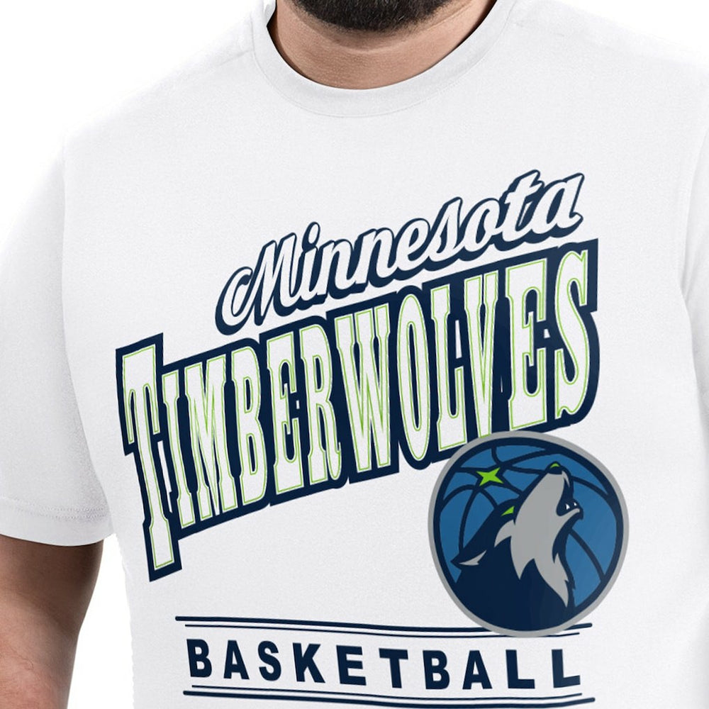 Minnesota Timberwolves G-III Sports by Carl Banks Adaptive Headliner T-Shirt White - NBA