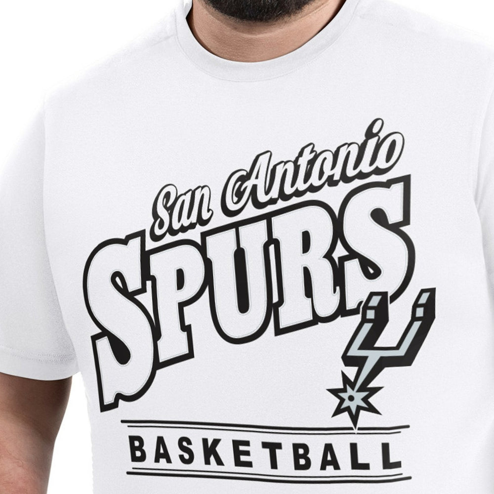 San Antonio Spurs G-III Sports by Carl Banks Adaptive Headliner T-Shirt White - NBA