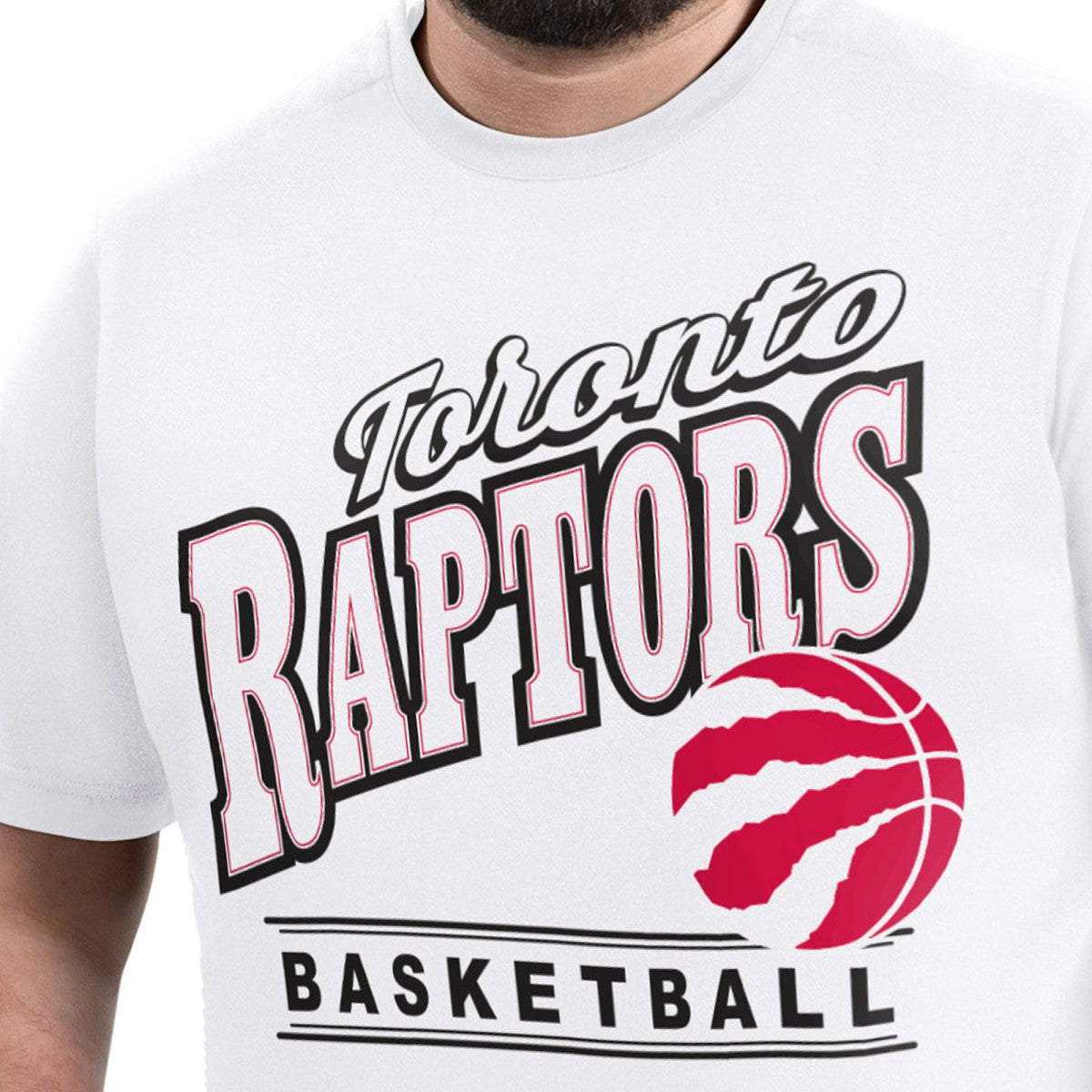 Toronto Raptors G-III Sports by Carl Banks Adaptive Headliner T-Shirt White - NBA
