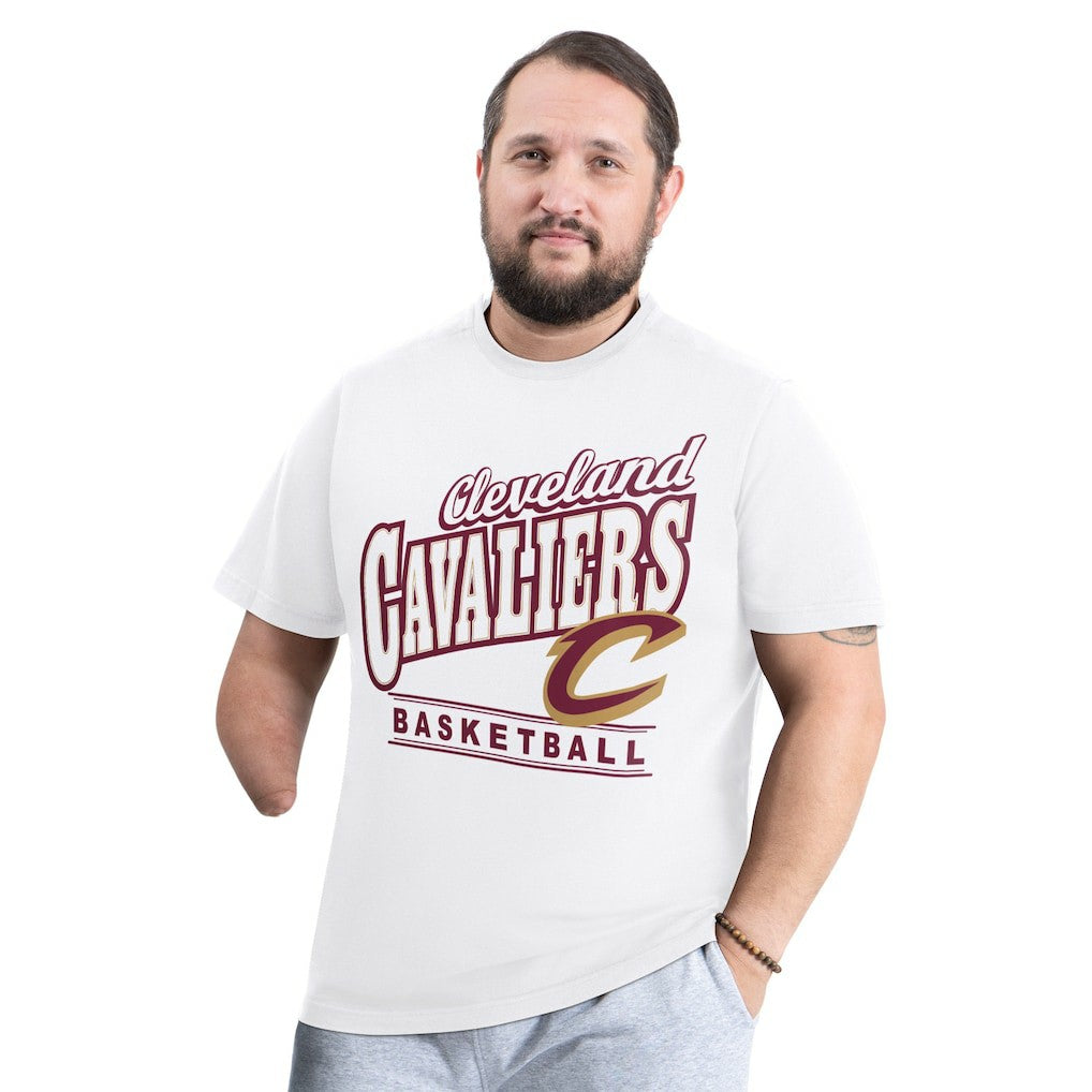 Cleveland Cavaliers G-III Sports by Carl Banks Adaptive Headliner T-Shirt White - NBA