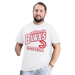 Atlanta Hawks G-III Sports by Carl Banks Adaptive Headliner T-Shirt White - NBA