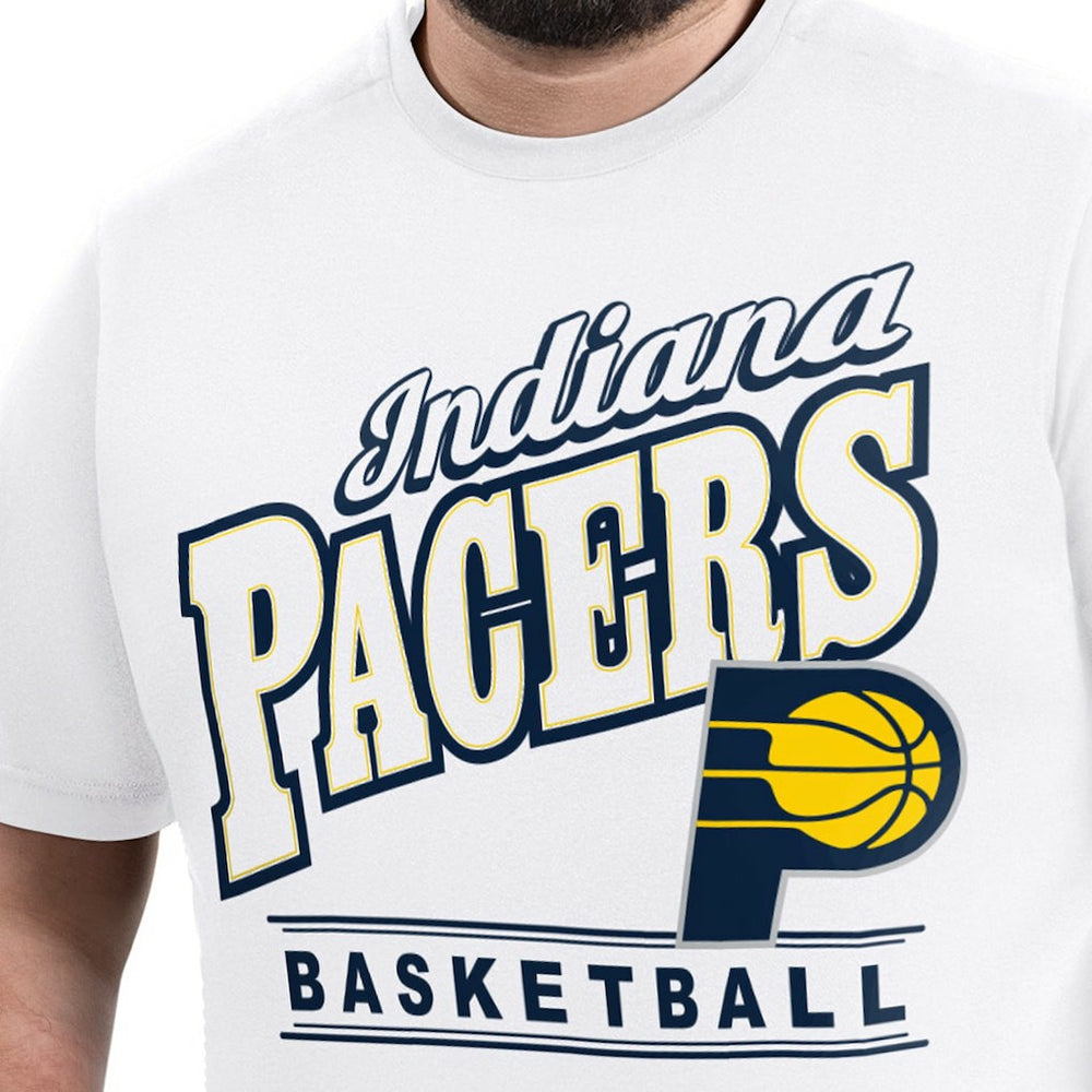 Indiana Pacers G-III Sports by Carl Banks Adaptive Headliner T-Shirt White - NBA
