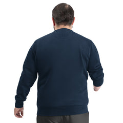 Memphis Grizzlies G-III Sports by Carl Banks Adaptive Headliner Fleece Crewneck Sweatshirt Navy - NBA