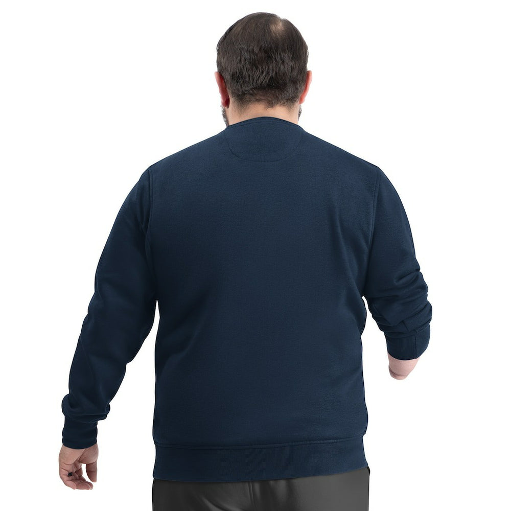 New Orleans Pelicans G-III Sports by Carl Banks Adaptive Headliner Fleece Crewneck Sweatshirt Navy - NBA