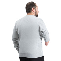 Milwaukee Bucks G-III Sports by Carl Banks Adaptive Headliner Fleece Crewneck Sweatshirt Gray - NBA