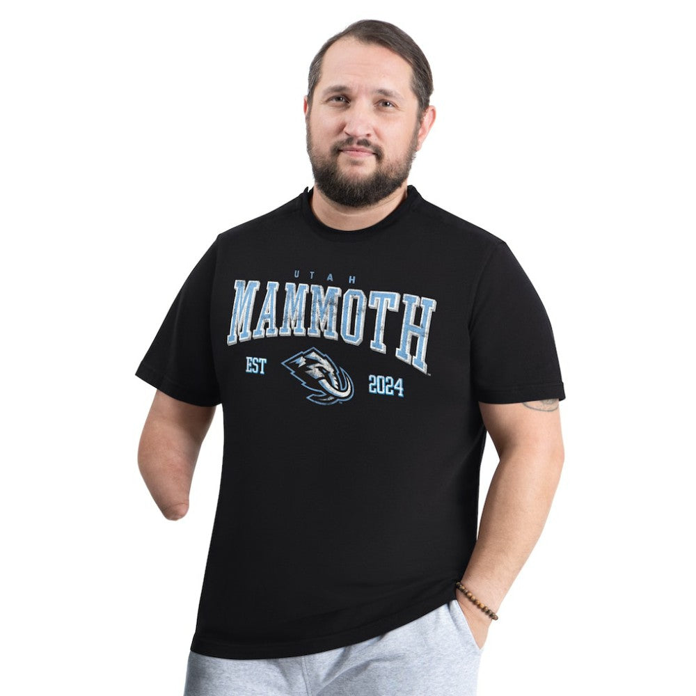 Utah Mammoth G-III Sports by Carl Banks Adaptive Classic Team Graphic T-Shirt - Black - NHL