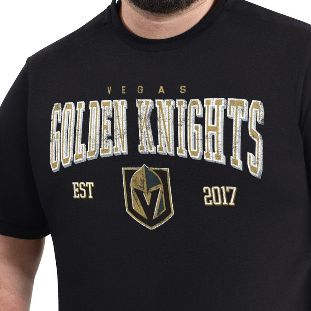 Vegas Golden Knights G-III Sports by Carl Banks Adaptive Classic Team Graphic T-Shirt - Black - NHL
