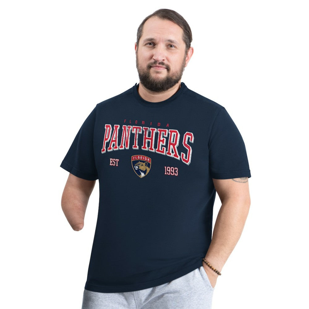 Florida Panthers G-III Sports by Carl Banks Adaptive Classic Team Graphic T-Shirt - Navy - NHL