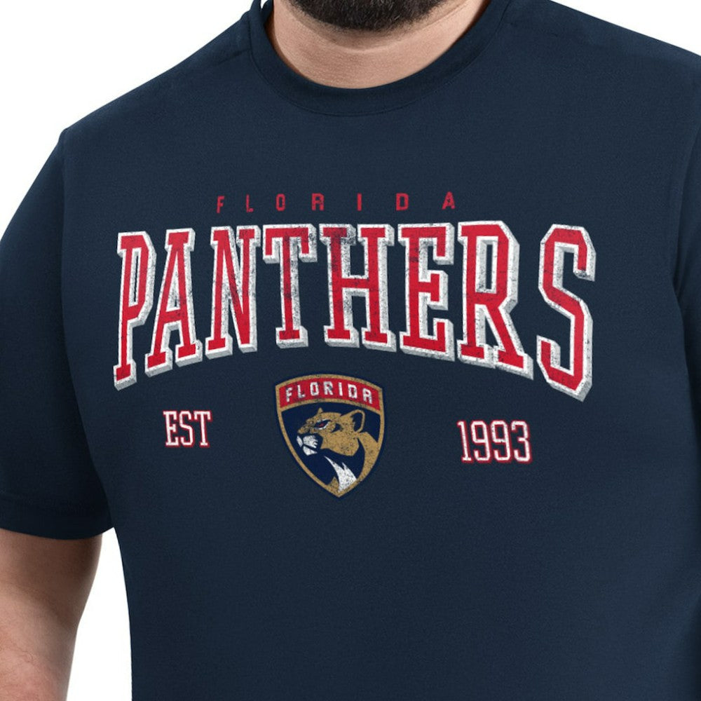Florida Panthers G-III Sports by Carl Banks Adaptive Classic Team Graphic T-Shirt - Navy - NHL