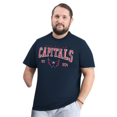 Washington Capitals G-III Sports by Carl Banks Adaptive Classic Team Graphic T-Shirt - Navy - NHL