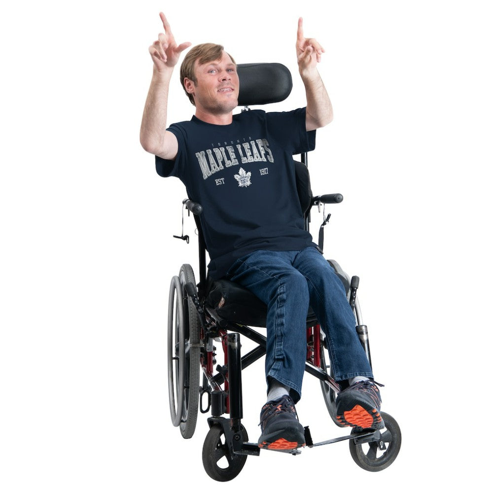 Toronto Maple Leafs G-III Sports by Carl Banks Adaptive Classic Team Graphic T-Shirt - Navy - NHL