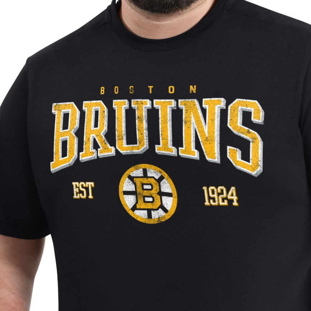 Boston Bruins G-III Sports by Carl Banks Adaptive Classic Team Graphic T-Shirt - Black - NHL