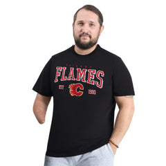 Calgary Flames G-III Sports by Carl Banks Adaptive Classic Team Graphic T-Shirt - Black - NHL