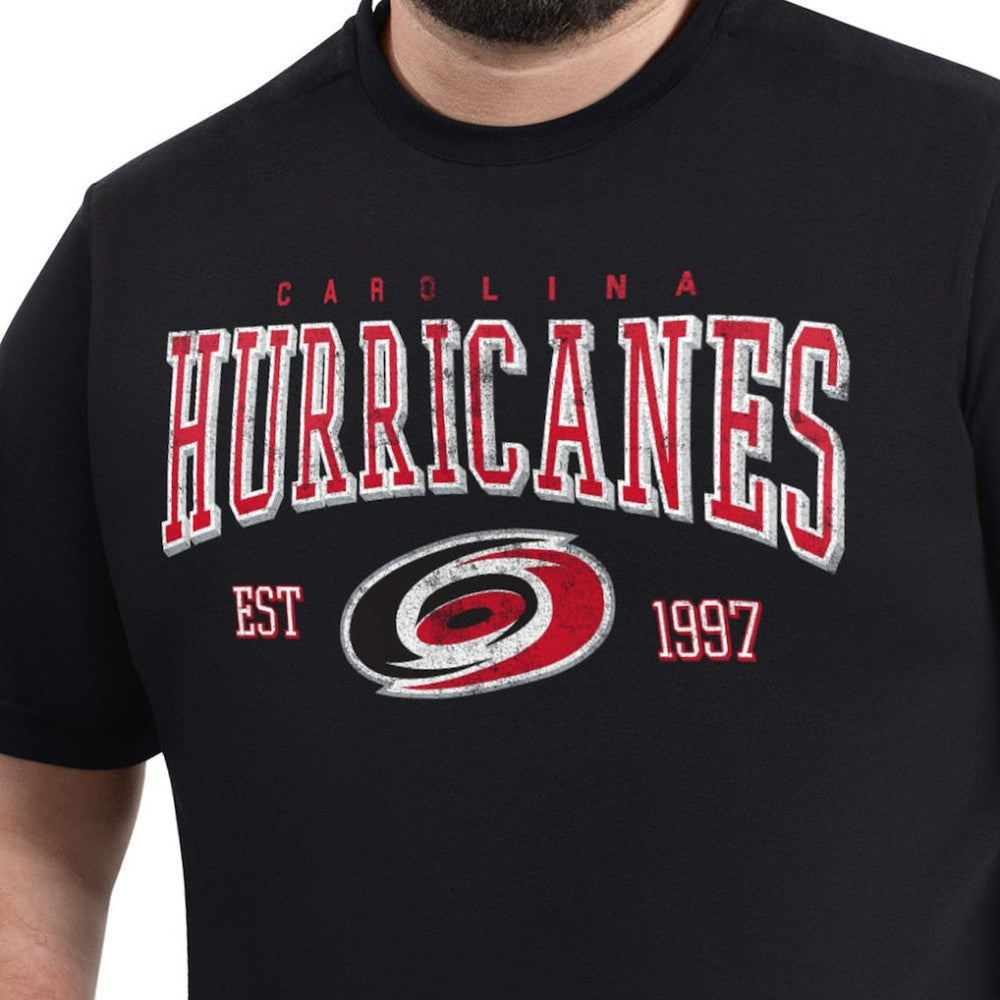 Carolina Hurricanes G-III Sports by Carl Banks Adaptive Classic Team Graphic T-Shirt - Black - NHL