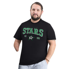 Dallas Stars G-III Sports by Carl Banks Adaptive Classic Team Graphic T-Shirt - Black - NHL