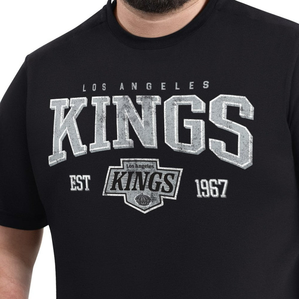 Los Angeles Kings G-III Sports by Carl Banks Adaptive Classic Team Graphic T-Shirt - Black - NHL