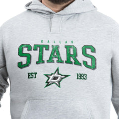 Dallas Stars G-III Sports by Carl Banks Adaptive Classic Team Spirit Fleece Hoodie - Gray - NHL