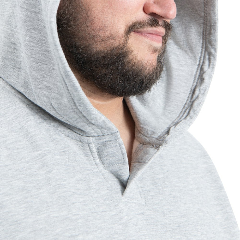 Colorado Avalanche G-III Sports by Carl Banks Adaptive Classic Team Spirit Fleece Hoodie - Gray - NHL